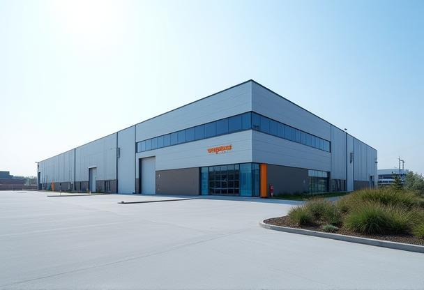 Exterior view of the Dutch Equipment Solutions facility in Rotterdam